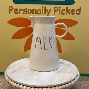 Rae Dunn MILK Pitcher